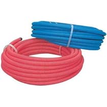 Amazon | カクダイ 架橋ポリエチレン配管材 サヤ管 赤 22 50m 672-151